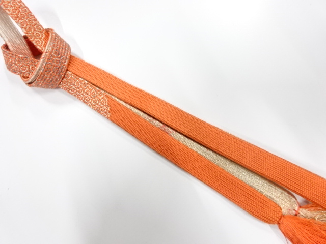 正絹　手組帯締め